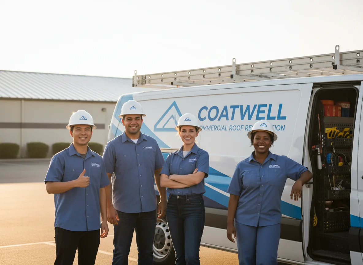 Commercial roof coating company in Latimer, IA